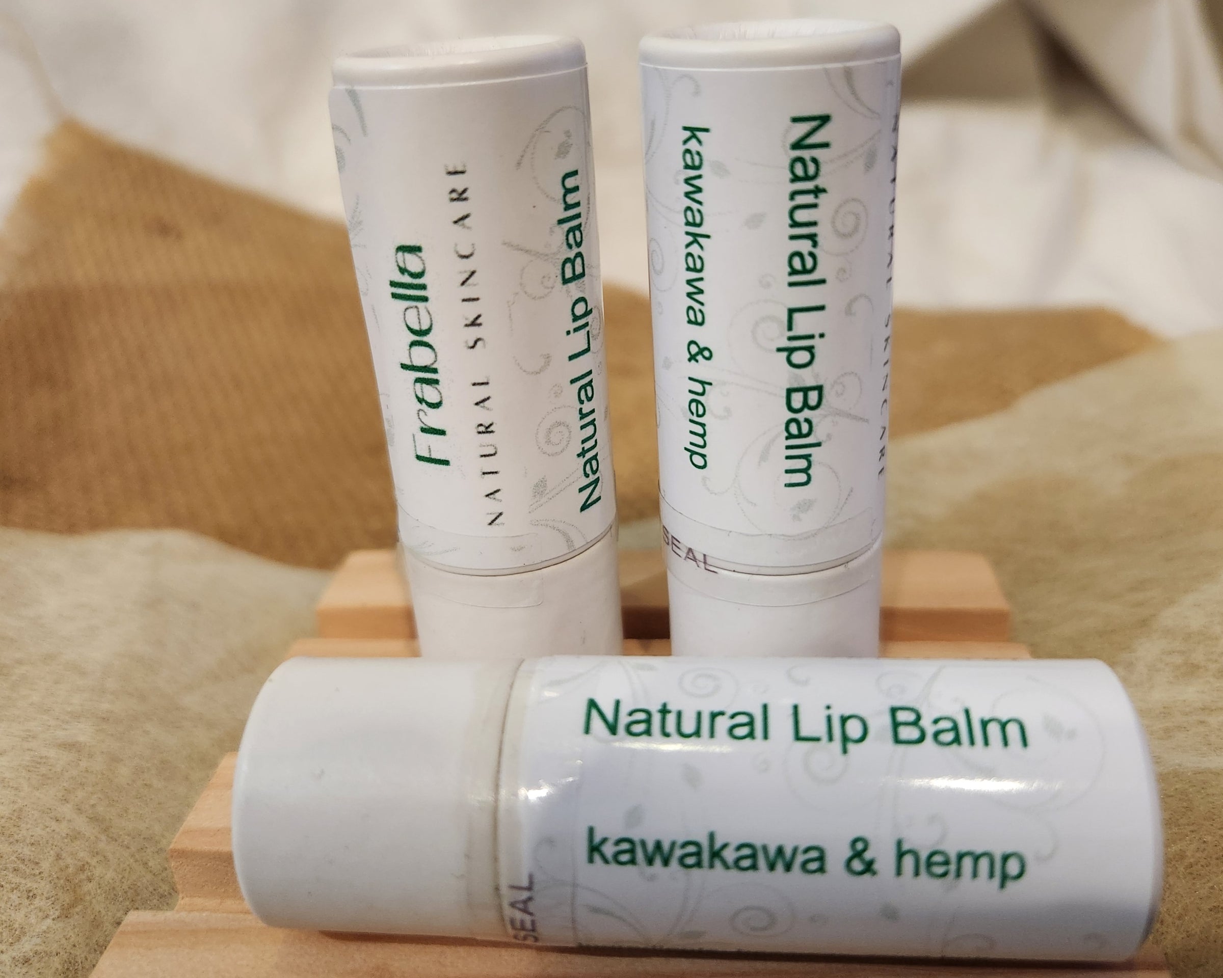 Natural Lip Balm with Kawakawa & Hemp Oil